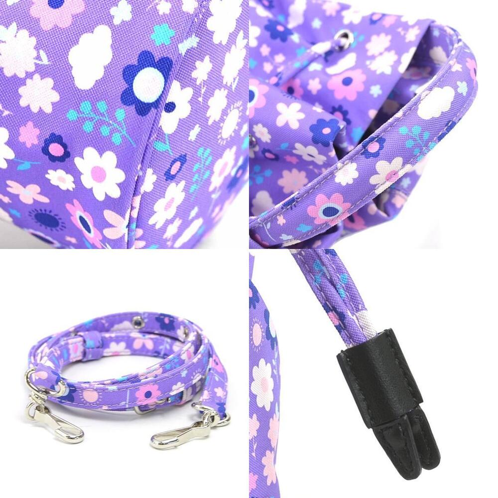 Balenciaga Wheel XS Canvas Shoulder Bag Purple Multicolor - Picture 4 of 4